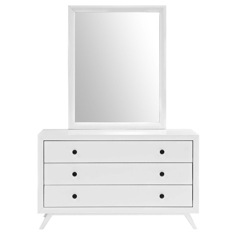 Commode et miroir Tracy