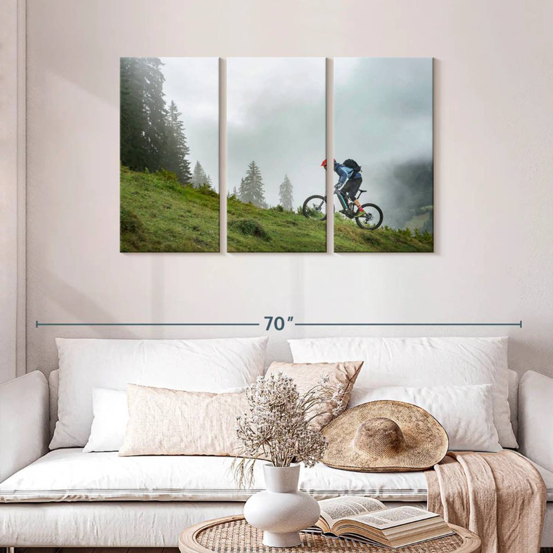 Senne Mountain Bike Ride, 28" H x 45" W