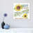 Sunflower Fields IV by Anne Tavoletti - Wrapped Canvas Typography-561542856