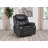 Niculai Upholstered Power Recliner Chair Dark Grey-636499527