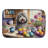 Decorating Easter Bergamasco Sheepdog Dish Drying Mat