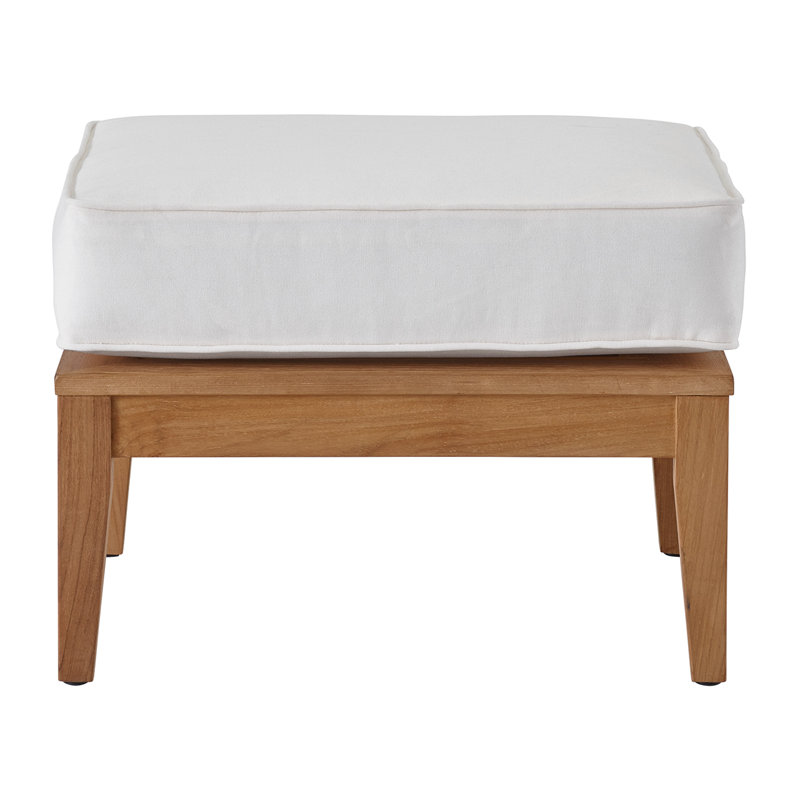Chesapeake Outdoor Teak Ottoman