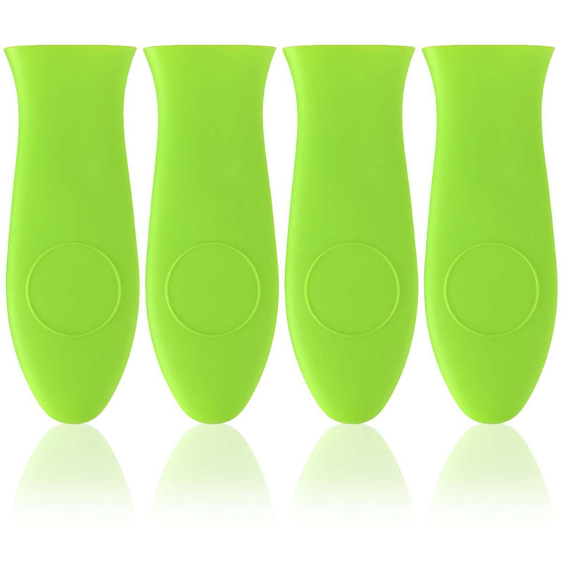 Ensemble de poignées en silicone Gustave, Vert