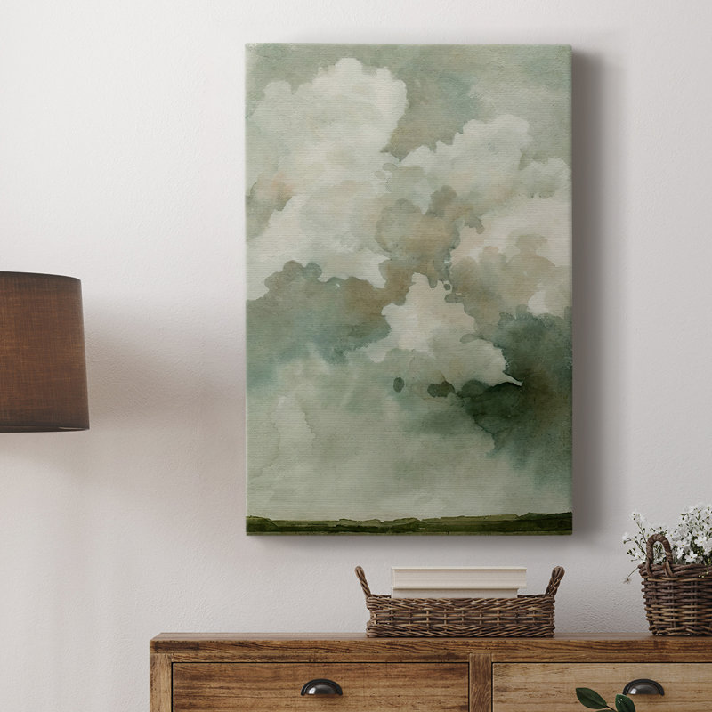 «Coming Rain I» - galerie sur mesure Cavas, H 48 po x l 32 po