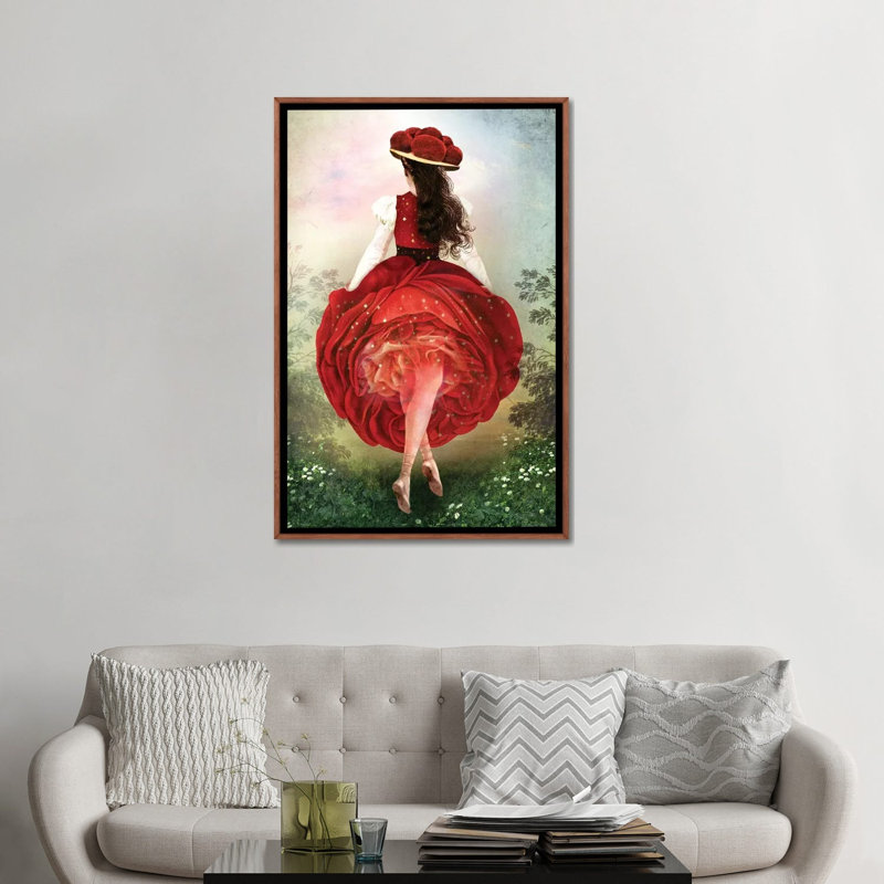 Schwarzwald Champagne par Catrin Welz-Stein - impression d'art graphique, H 48 po x l 32 po x P 1,5 po, Pas de tapis