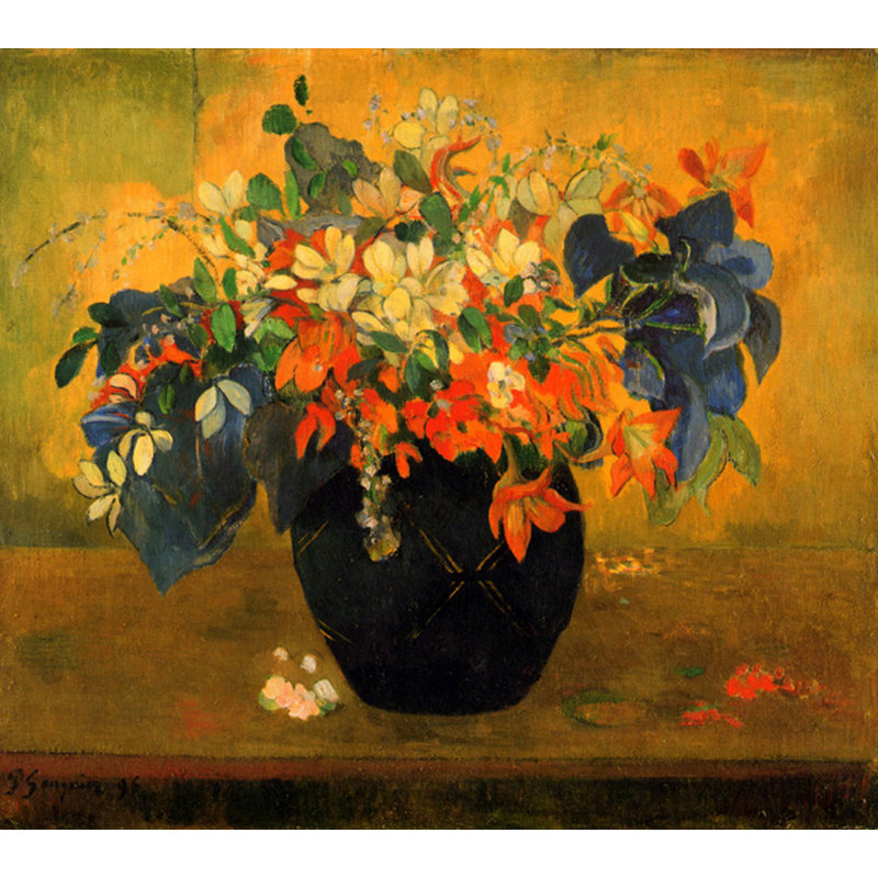 Un vase de fleurs, 1896 MCG-PF1088, H 36 po x l 40 po
