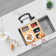 Versa STYLISH 33 inch Workstation Single Bowl Undermount 16G Kitchen Sink with Built in Accessories
