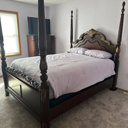 Lark Manor Ceja Solid Wood Four Poster Bed & Reviews | Wayfair