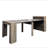 Modern Extendable Dining Table with Storage-1726565954