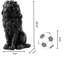 Statue de lion, sculptures de jardin-133703562-133703564