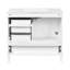 Meuble-lavabo moderne 36 po avec cadre en pin massif, 1 porte à fermeture douce et 3 tiroirs, armoire de rangement moderne-1086536860