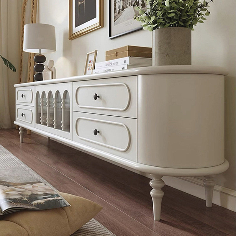 Meuble télé style français French Cream, 94.49"