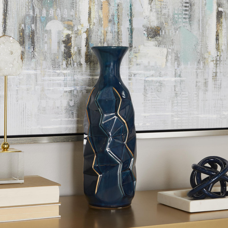Vase de table Renick, H 16 po x l 5 po x P 5 po