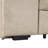 Reversible L-Shape 3 Seat Sectional Couch Pull Out Sleeper Sofa