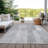 Machine Washable Indoor/Outdoor Xhevrie Gray Rug-461569748