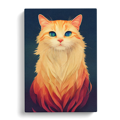 Stunning Cat - Wrapped Canvas