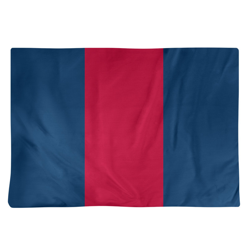 Récapitulatif 18" arizona, Bleu marine / milieu rouge, Sergé de coton