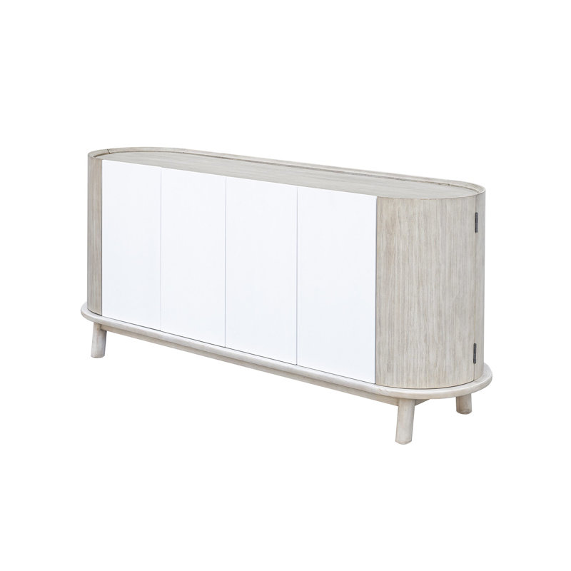 Olivera Six Door Credenza, 37" H x 73" W x 23" D