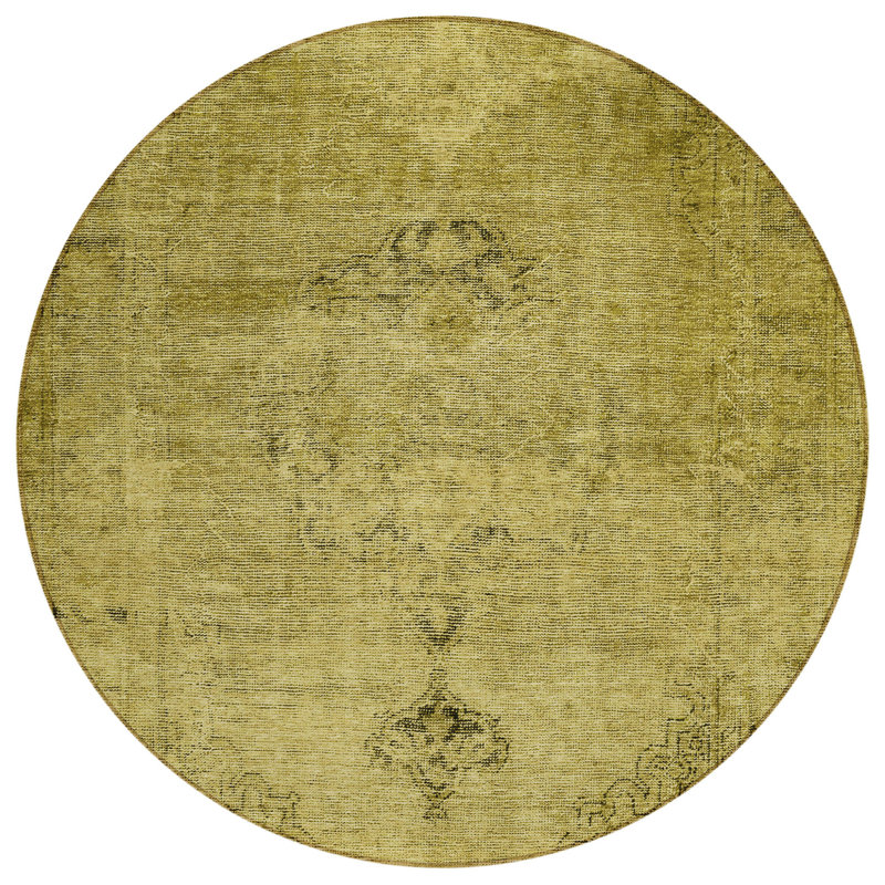 Tapis d'intérieur rond 8 pi