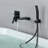 1 Handle Bathroom Roman Tub Faucet with Diverter-68879223