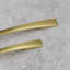 Brushed Brass Slim Bow Handles-126282171