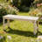Backless Slatted Bench,Wood Outdoor Bench-346459708