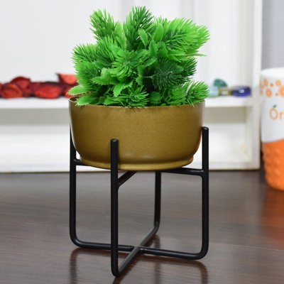 Handmade Metal Pot Planter