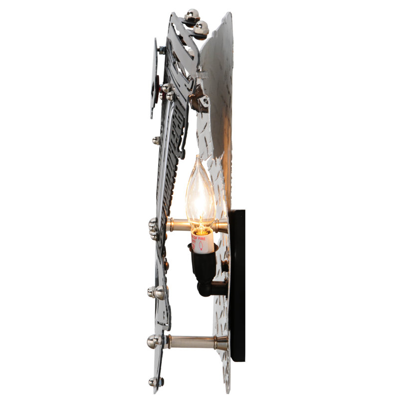 2 - Light Flush Mounted Sconce