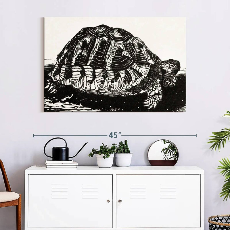 Brampt The Turtle, 26" H x 39" W