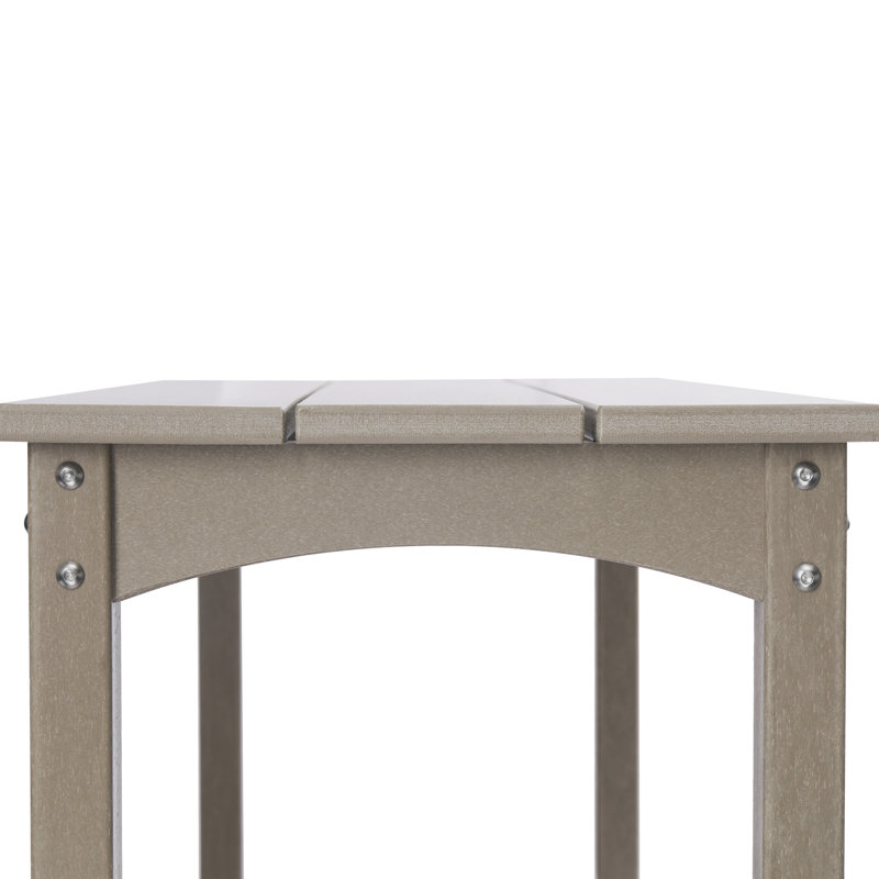 Console d'extérieur rectangulaire L 16,65 po x l 55 po Laguna, Brun