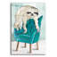  «Chill Sloth 2» par Cindy Jacobs, art mural en verre acrylique, 16 po x 24 po-1230129848