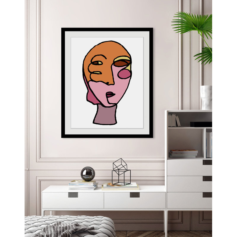Figurine - Single Picture Frame Print, 50 cm H x 40 cm W