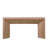 62" Modern Rustic Console Table – Solid-Look Engineered Wood Entryway Table