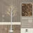 CAPHAUS Full White Pre-lit Birch Tree w/ LED Lights, Light Up Tree, Full Artificial White Twig Tree w/ Warm White Lights for Festival Decoration Indoor, Multiple Sizes-1205680226