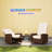 Comfy Swivel Recliner,Outdoor Wicker Swivel Recliner Chair-248152779-248152777