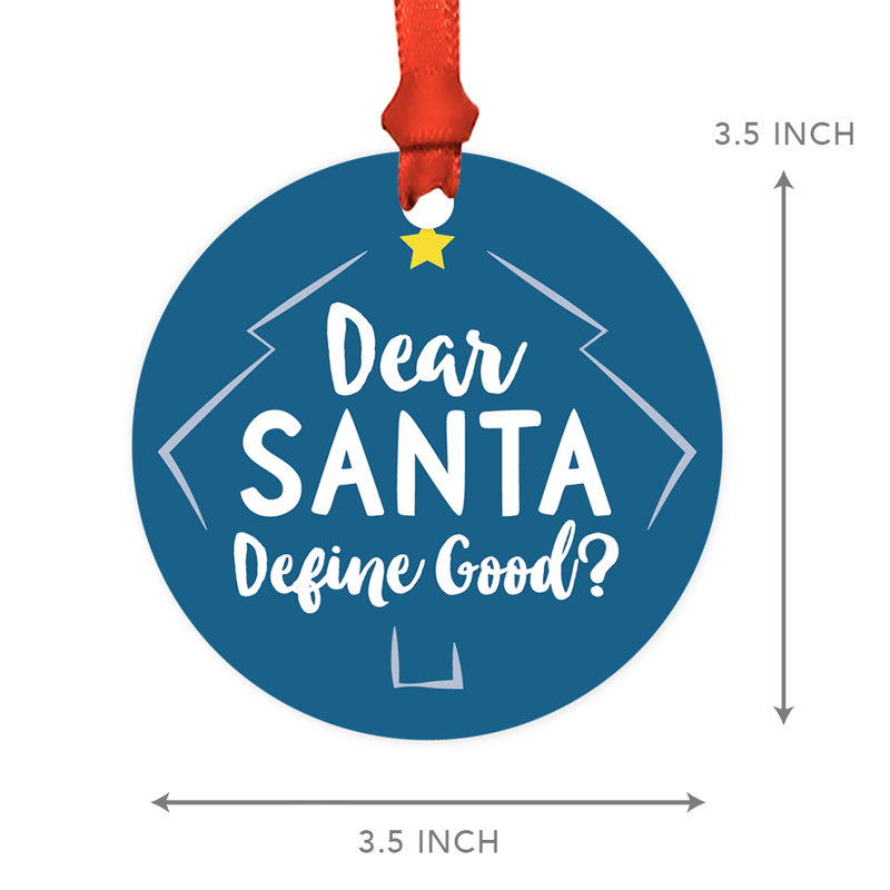 Ornement rigolo de Noël, Oui