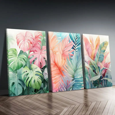 3 Piece Wrapped Canvas Print