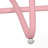 Pink Outdoor Iron Plate Table