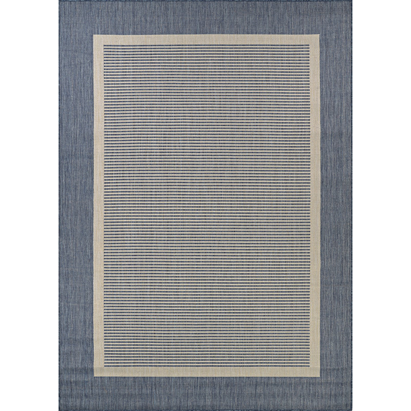 Palo Santo Tulum Pool Blue Indoor Outdoor Area Rug, Rectangle 7'9" x 10'9"
