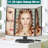 Rectangle Tri-Fold LED Lighted Vanity Magnifying Makeup Mirror-1400691692