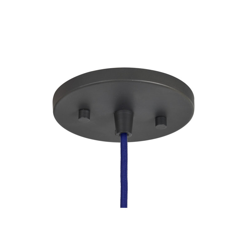 Luminaire suspendu 1 lumière à cône simple