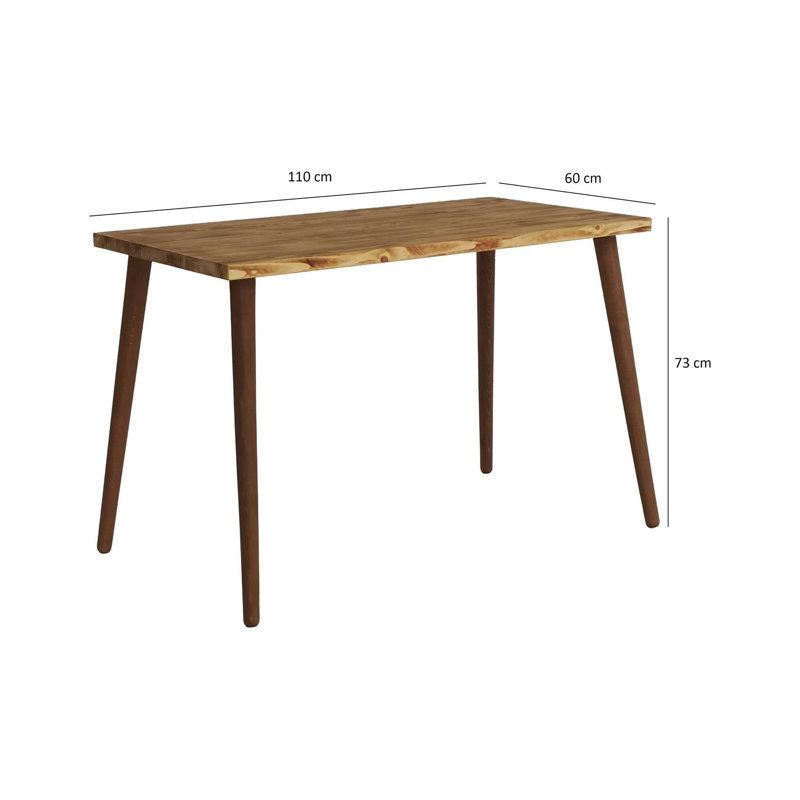 Miraflores Writing Desk, Oak