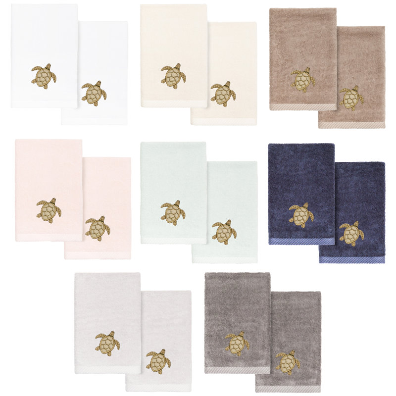  Serviette 100% coton, Blanc