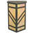 Santa Fe Bronze Flush Mounted Sconce