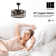 AuroraBreeze 20'' Ceiling Fan with Light Kit