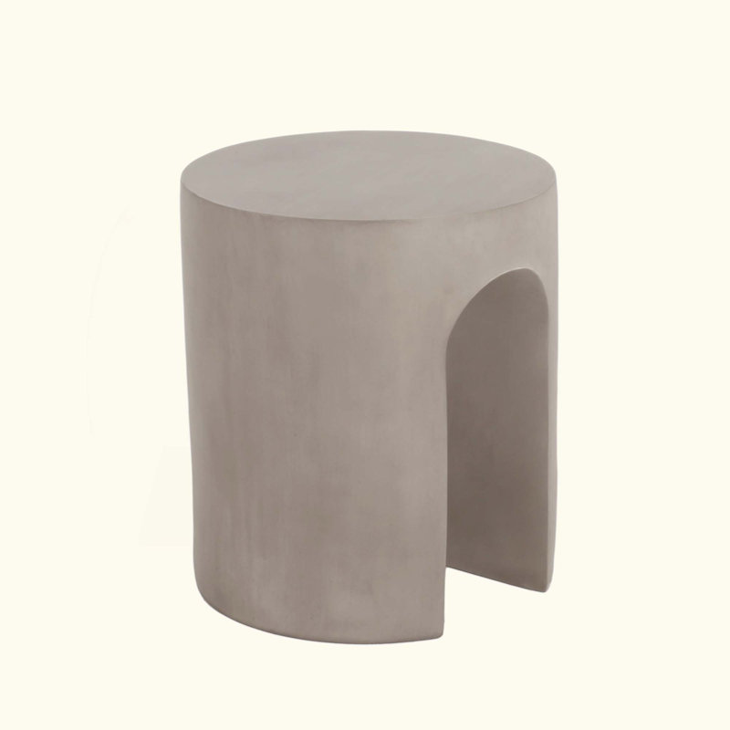 Table d'appoint d'extérieur ronde en U MGO