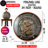 THE GEARS CLOCK Wall Clock with Real Moving Gears FI-LI_ 24 in Round VANTAA