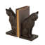 Serre-livres en résine Cole and Grey Frowing Cat
