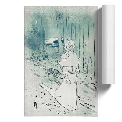 The Chatelaine by Henri De Toulouse-Lautrec - No Frame Print