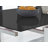 Tierra Modern Glass & Metal Extendable Dining Table Set & 6 Luxury Faux Leather Dining Chairs-1521443327